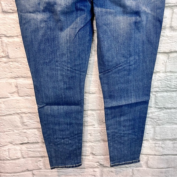NWT Seven7 Size 16 Mid Rise Skinny Starling  Pearl Jeans Fashion Novelty Denim - Picture 7 of 10